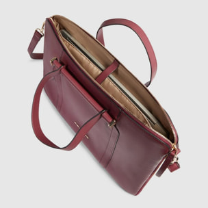 Piquadro Borsa da lavoro porta pc e porta iPad® con protezioni antiurto e anti RFID, espandibile