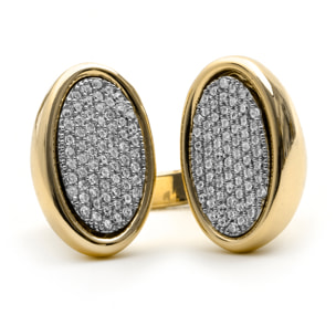 Anillo Avihe acabado oro amarillo 18k