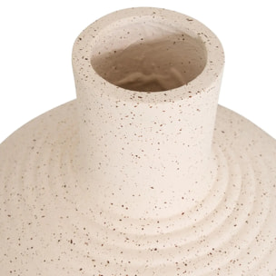 Vase Ted Boule 26x26x33 cm Blanc