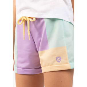 Short Deportivo De Niña En Multicolor