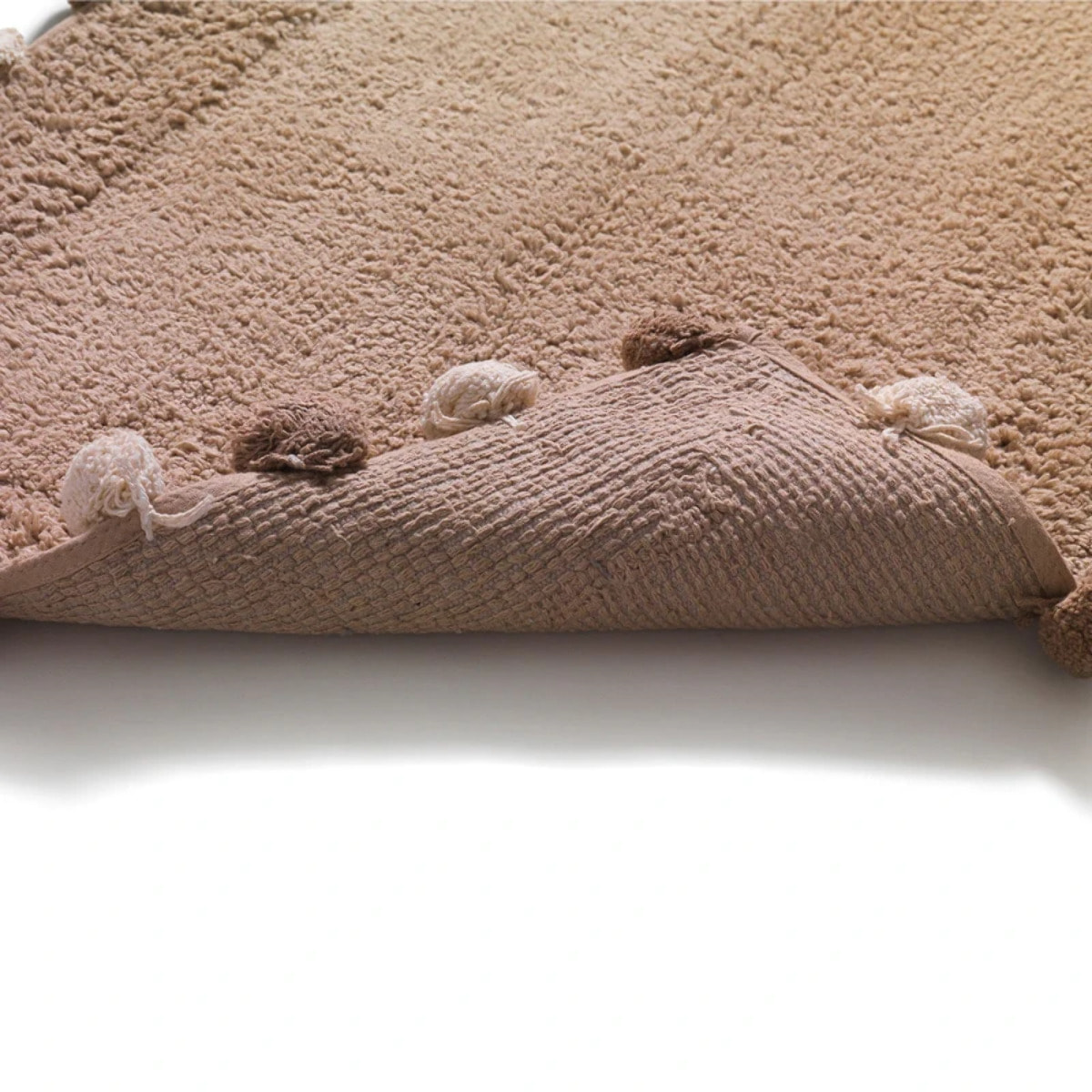 INTRECCI Tappeto bagno antiscivolo 50x80 cm, 100% cotone