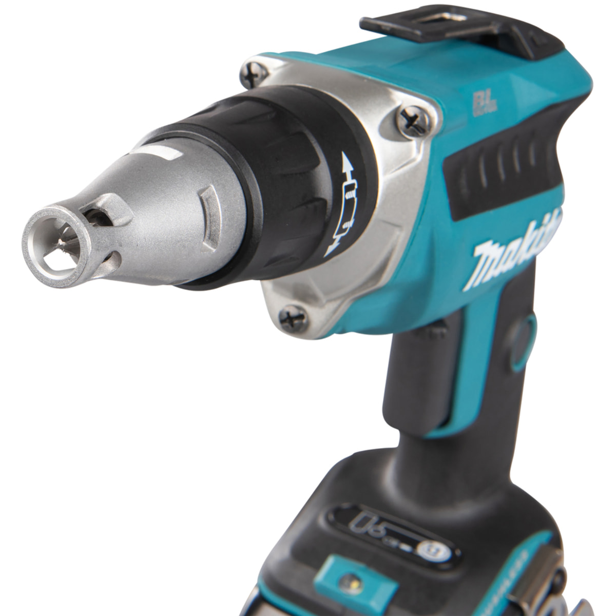 Atornillador para placas de yeso 18 V Li-Ion 5 Ah MAKITA - 2 baterías, cargador, maletín - DFS452RTJ