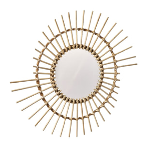 Miroir rond coquillage BEACH HOUSE