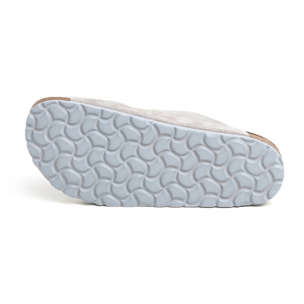 SANDALIA BABUNKERS GRIS