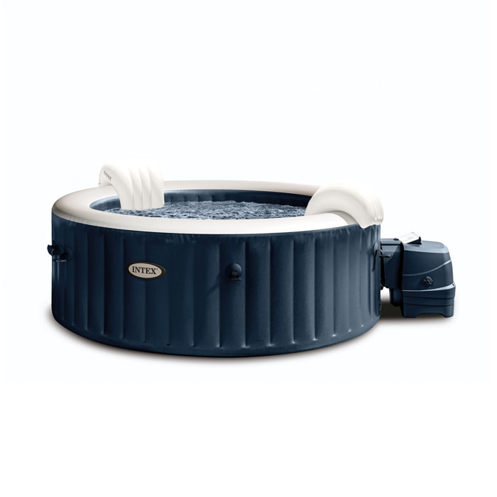 Intex PureSpa Bubble Massage Navy, 4 posti, ⌀ 196x71 cm