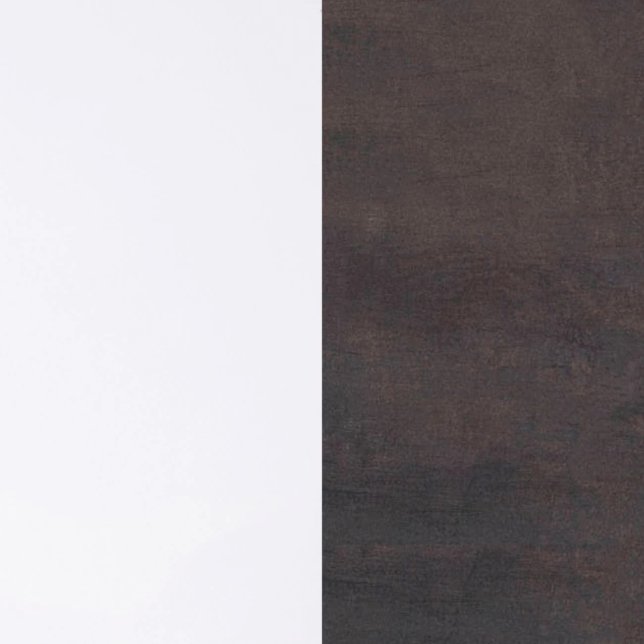 Mesa de centro elevable con almacenaje en blanco mate y óxido 102x43-54 cm Lya Blanco Artik (Blanco Mate) - Óxido