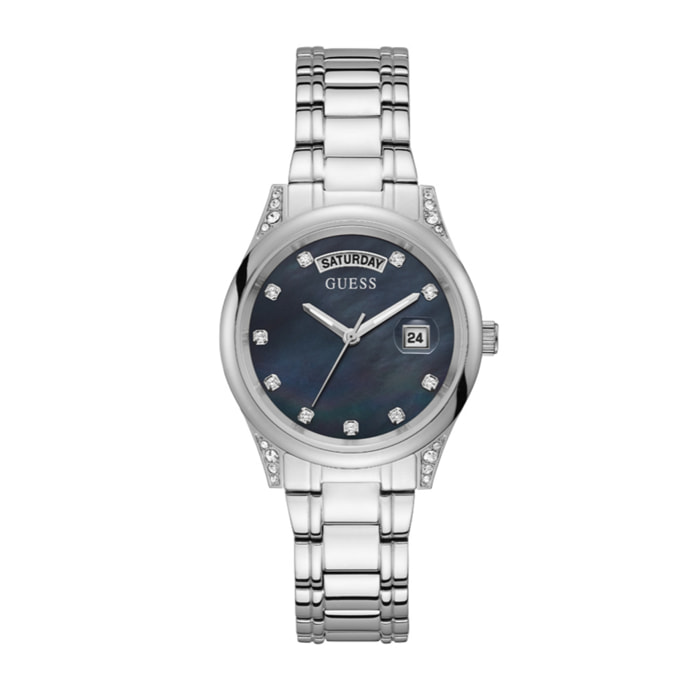 Reloj Guess GW0047L1 Mujer Analogico Cuarzo con Correa de Acero inoxidable