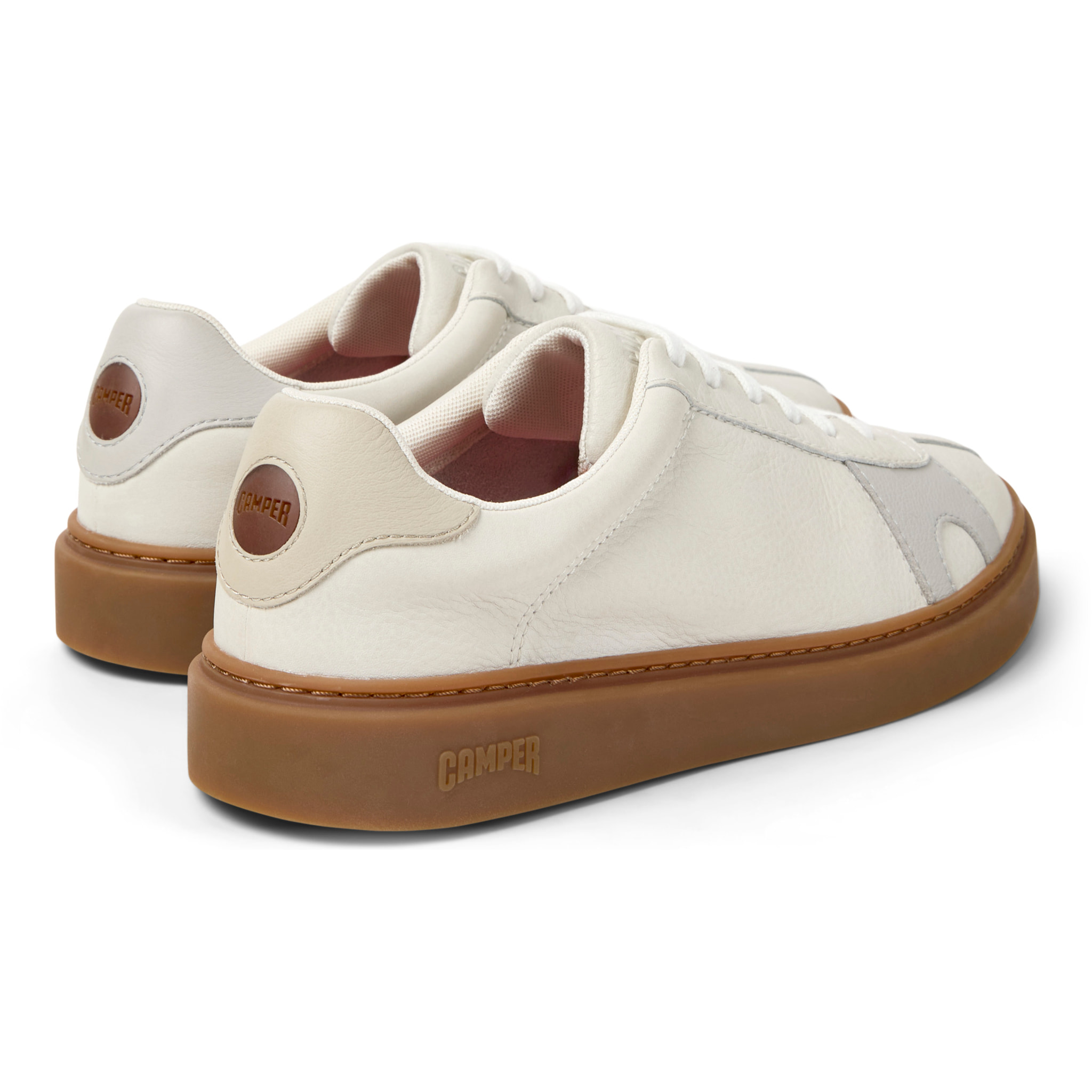 Sneakers - CAMPER Runner Twentyfive Twins - Bianco - Pelle liscia