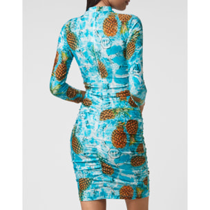 PHILIPP PLEIN Vestido corto PINEAPPLE SKIES