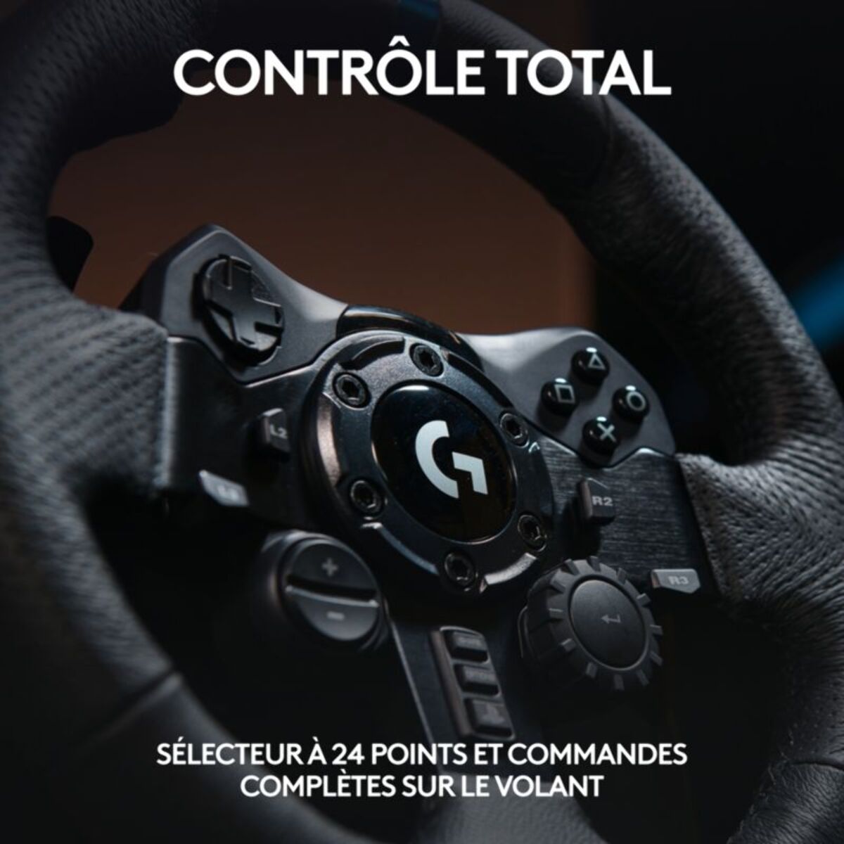 Volant + Pédalier LOGITECH G923 PS4/PS5/PC