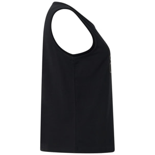 T-Shirts & Top Kappa Donna Logo Gria Nero