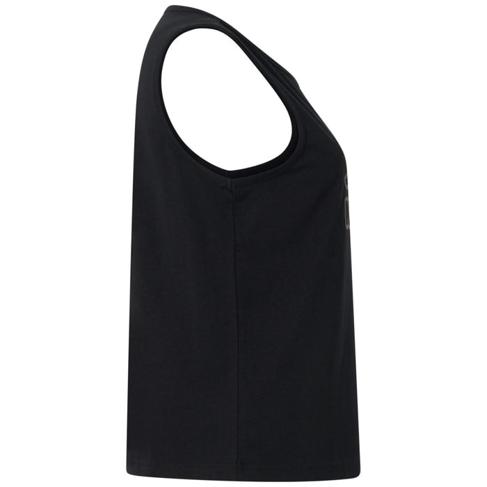 T-Shirts & Top Kappa Donna Logo Gria Nero