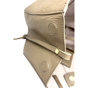 Borsa a Mano Shopper a Spalla da Donna in Pelle Dollaro