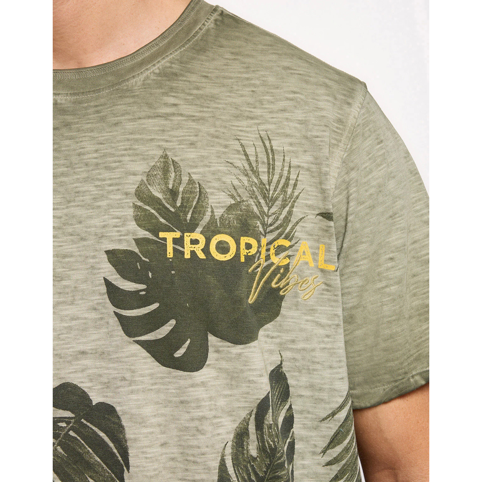 Camiseta Manga Corta Caqui - Nael