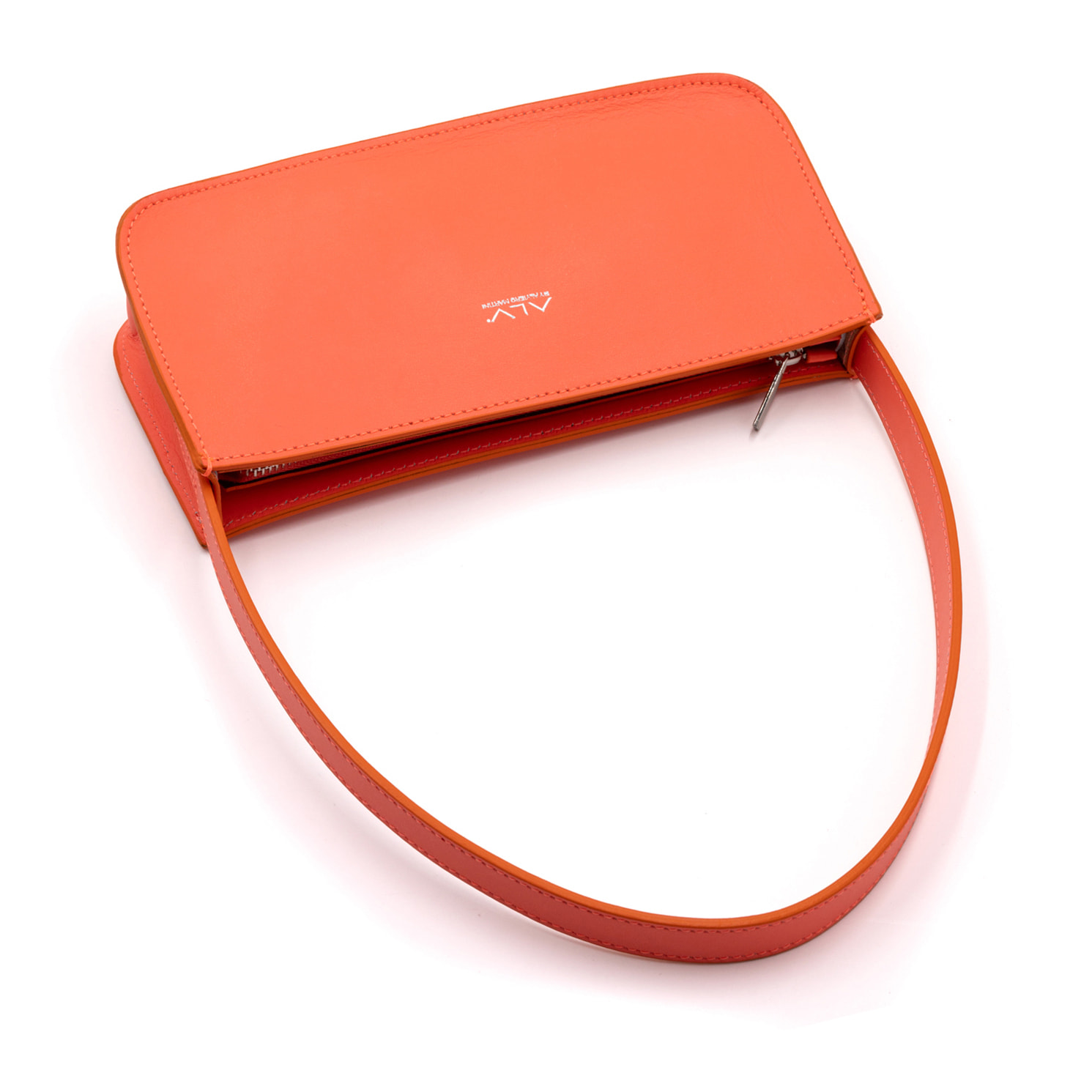 Borsa a spalla da donna - Modello Evelyn Lux - Vera pelle - 26.0 x 12.0 x 6.0 cm