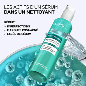 L'Oréal Paris Bright Reveal Nettoyant-Sérum Anti-Imperfections Niacinamide et Acide Salicylique 150ml