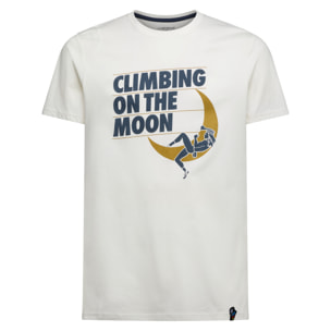 Moon Rock Hombre Camiseta Escalada