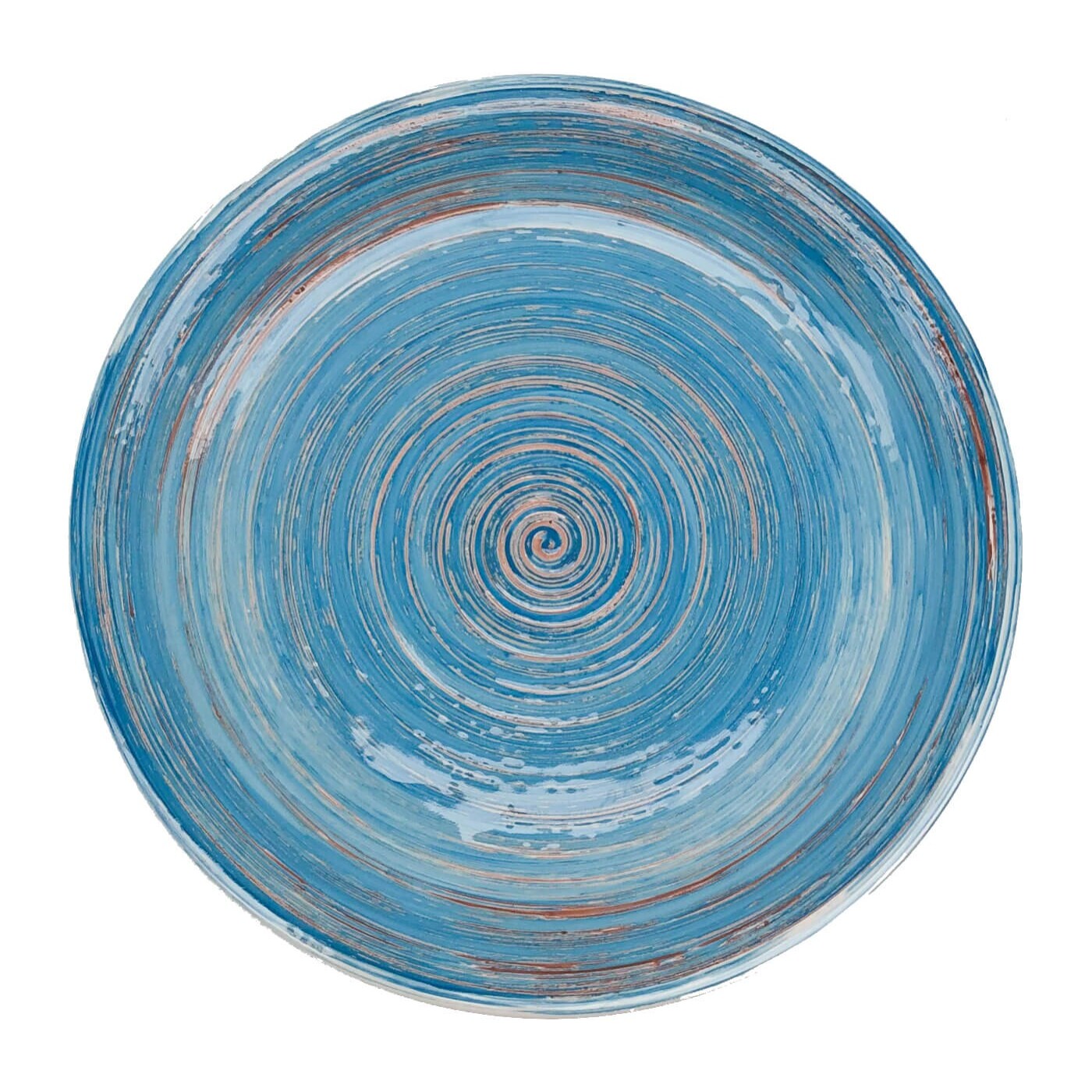 Assiettes Swirl Blue 27cm set de 4 Kare Design