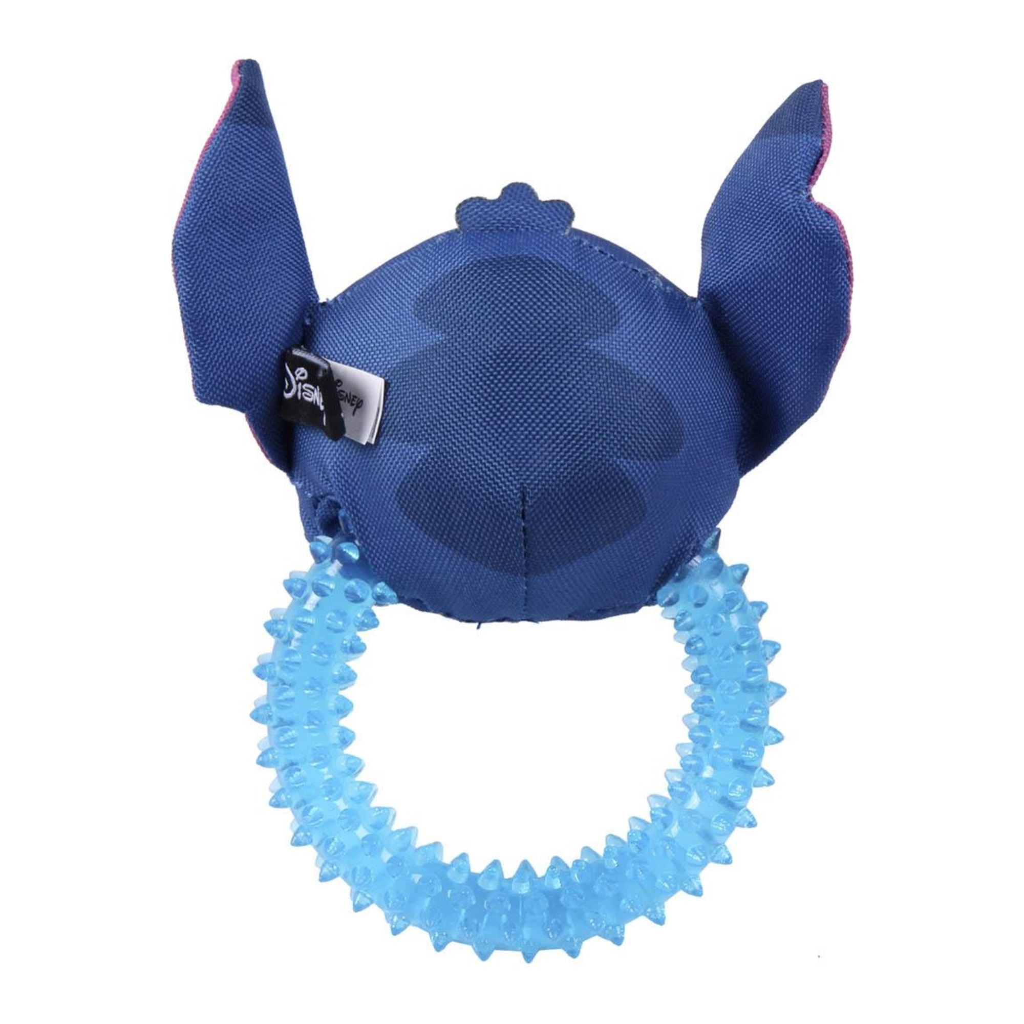 Aro mordedor tpr para perros diseño stitch