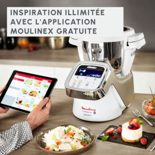 Robot cuiseur MOULINEX i companion YY5264FG + kit patisserie