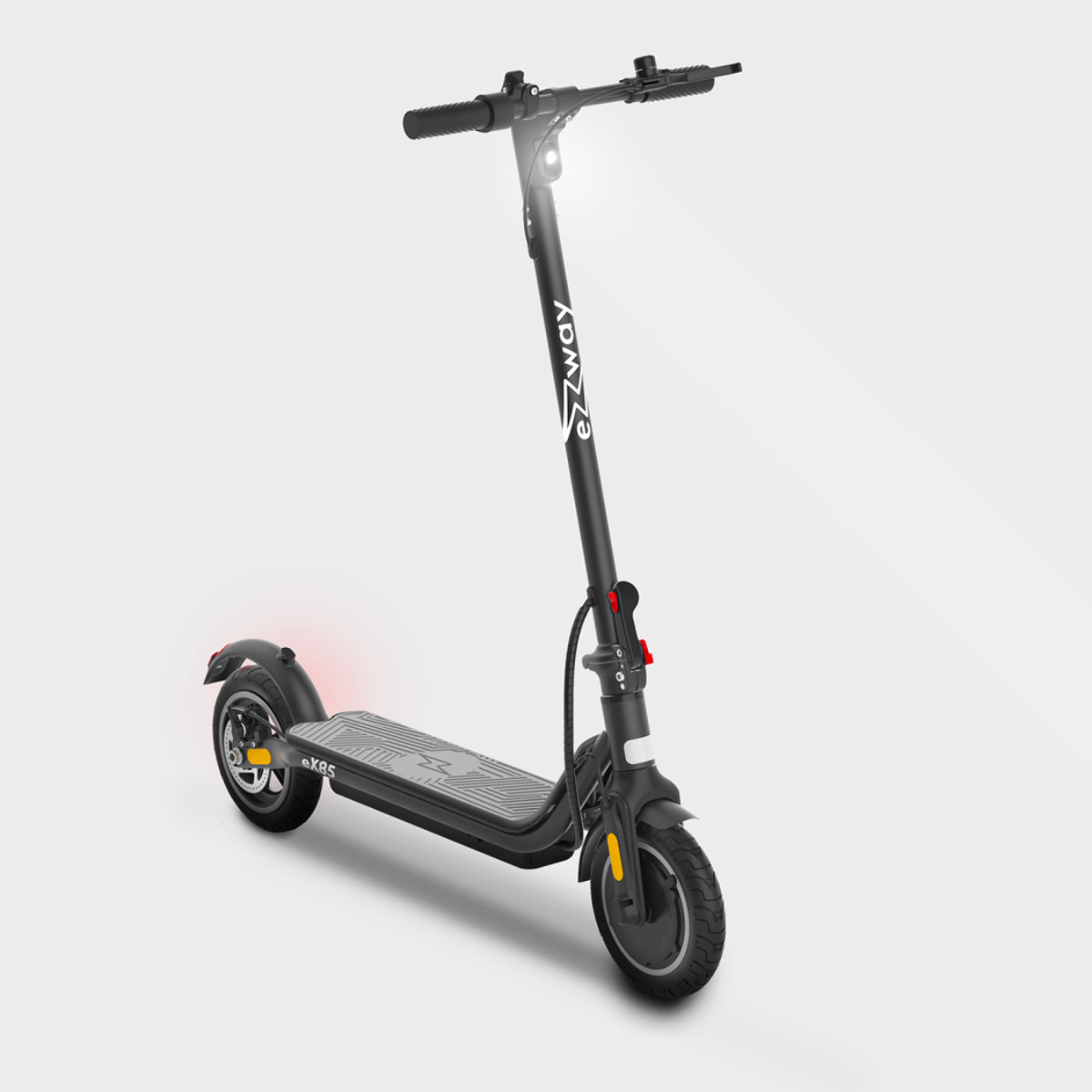 Trottinette électrique EZWAY EX85 - 25 km/h, 20 km d'autonomie, batterie 21,6V 7,8Ah, frein à disque, suspensions confort
