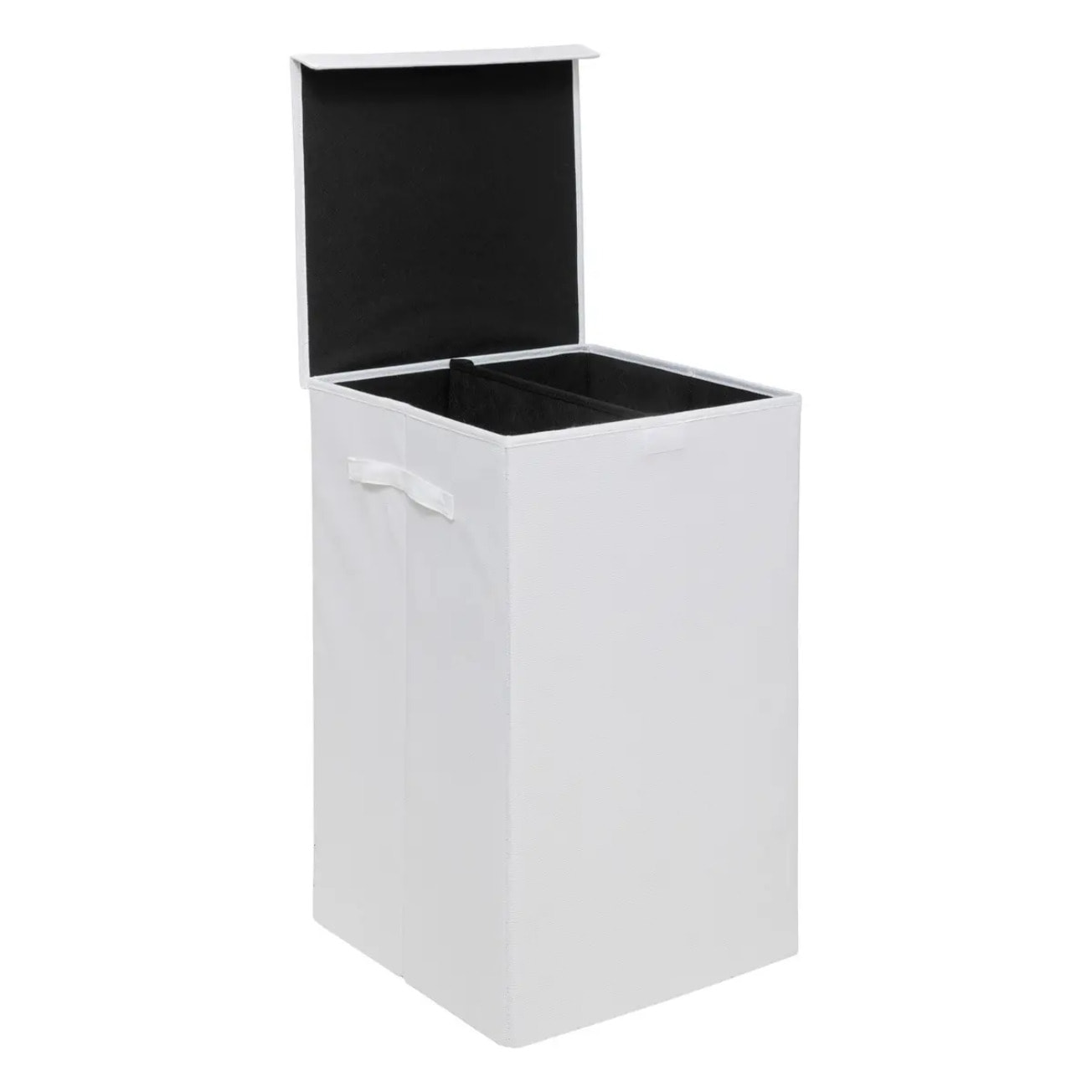 Panier à linge "Colorama" blanc 74L