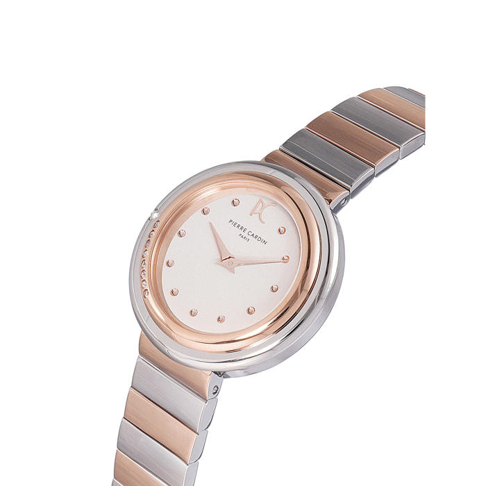 Reloj Pierre Cardin CF.1010.MU.3 Mujer Analogico Cuarzo con Correa de Acero inoxidable