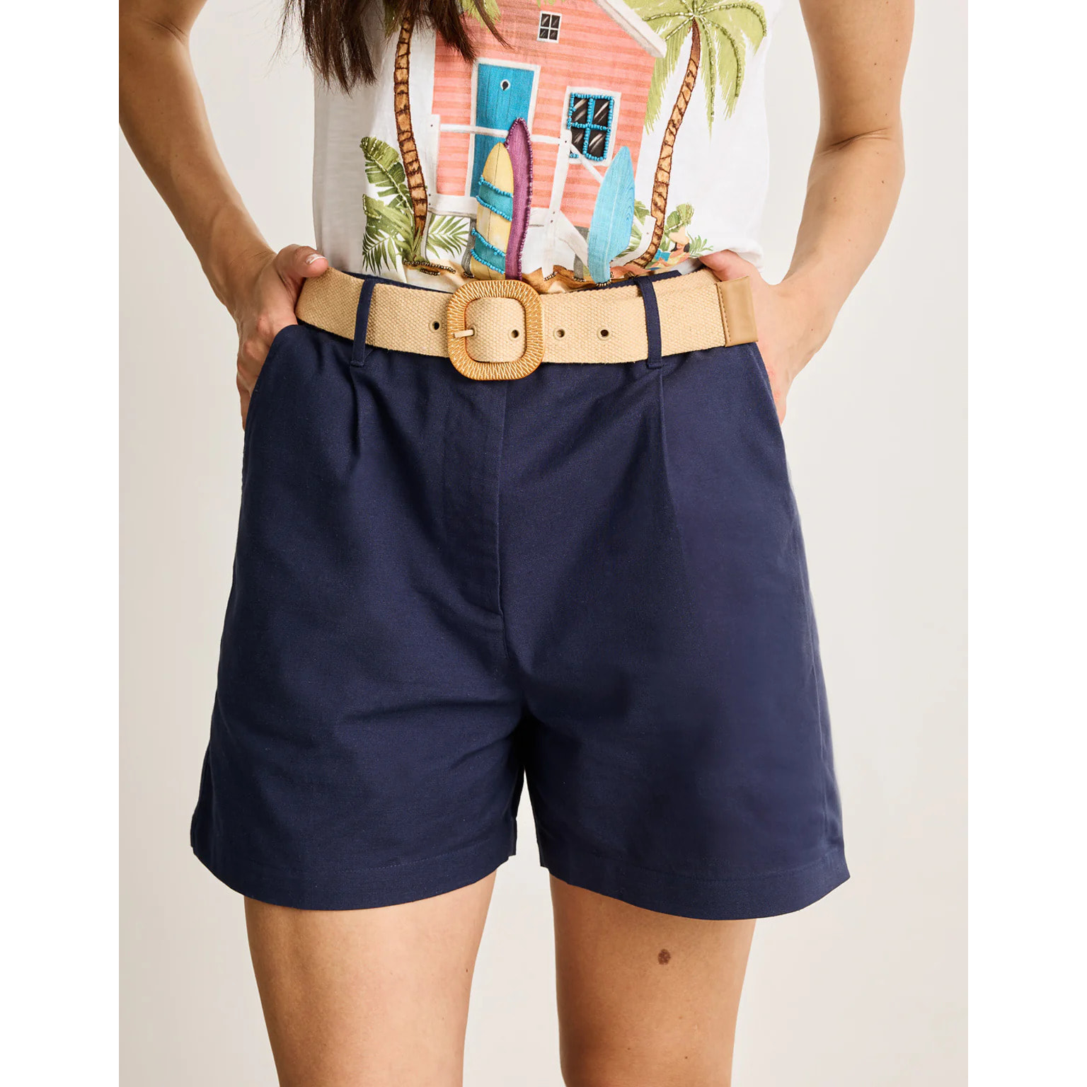 Short Azul Marino - Valnix