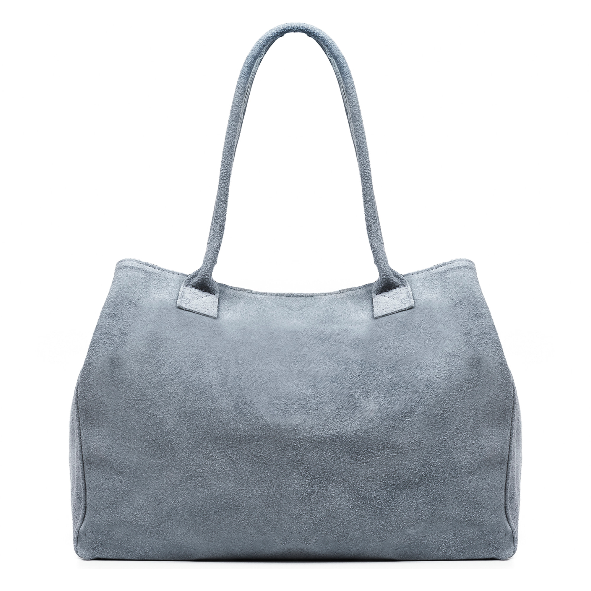 Annagrazia Borsa Shopper Donna.Pelle autentica Camoscio.