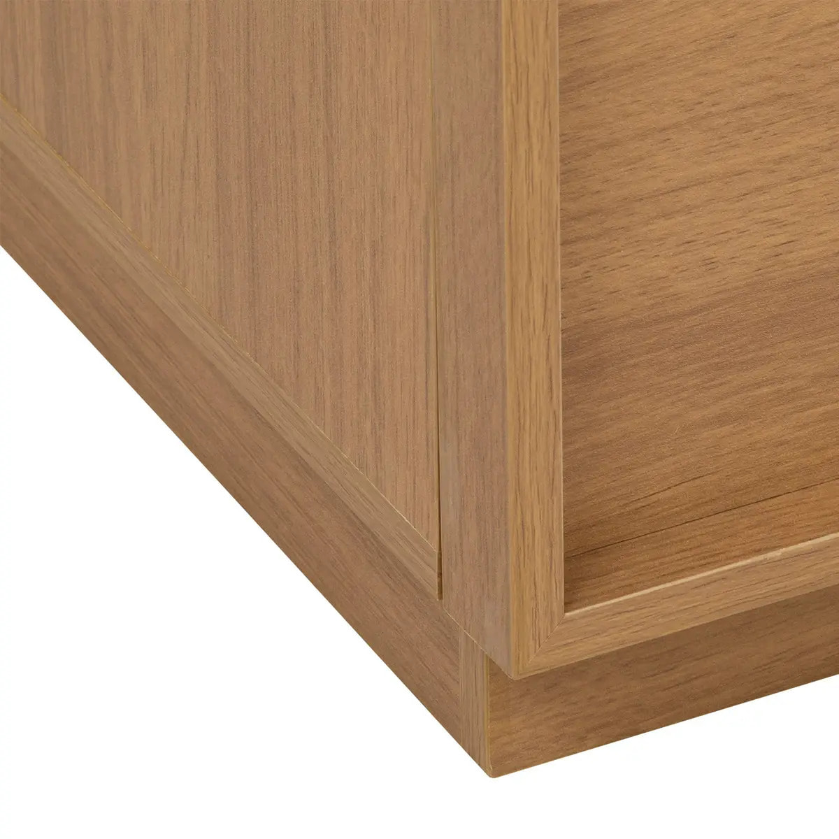 Commode Framy 3 tirois bois foncé