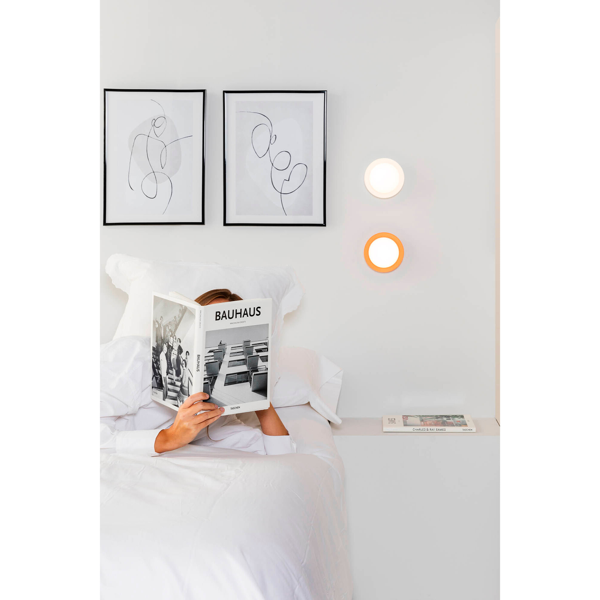 MAY Lampe applique/plafonnier corail