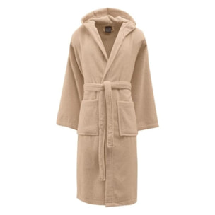 INTRECCI Accappatoio Bichicco in Spugna Tinta Unita Unisex Adulto in Cotone, Accappatoio in Cotone Asciugatura rapida con Tasche e Cappuccio