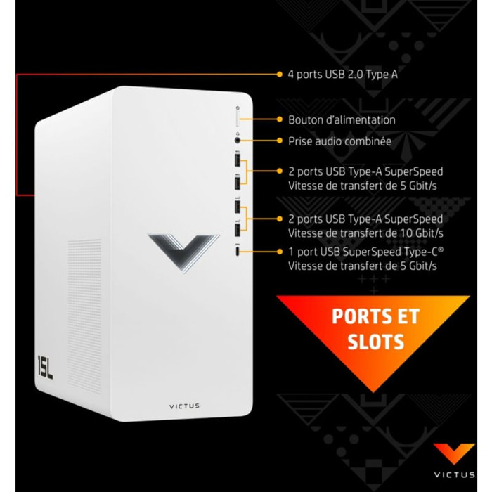 PC Gamer HP Victus TG02-0083nf SANS OS