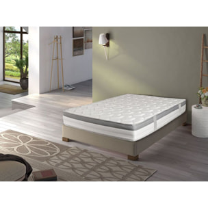 Matelas 2 personnes 1 visco soja - ezan