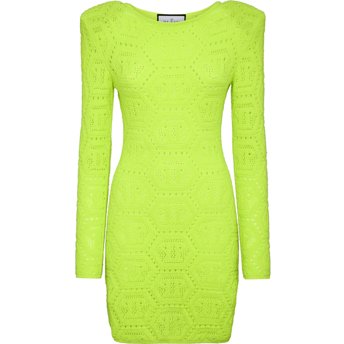 PHILIPP PLEIN Knit Dress MONOGRAM
