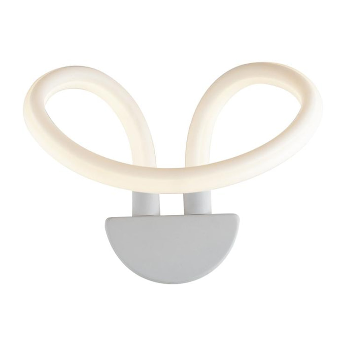 Applique LED HEAVEN con struttura in metallo bianca 20W 4000K (luce naturale)