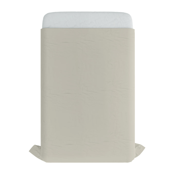 LENZUOLO SOPRA TINTA UNITA MAX COLOR, 100% COTONE - PIAZZA E MEZZA