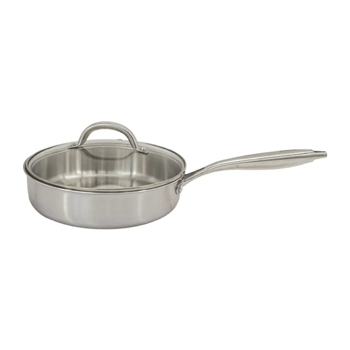Sauteuse en inox 18/10 Triply Fackelmann Vita3