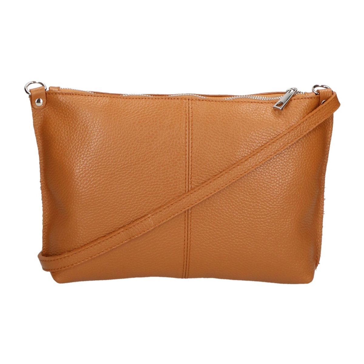 Borsa a spalla da donna - Modello Ginger - Vera pelle - 25.0 x 14.0 x 13.0 cm