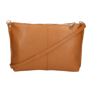 Borsa a spalla da donna - Modello Ginger - Vera pelle - 25.0 x 14.0 x 13.0 cm