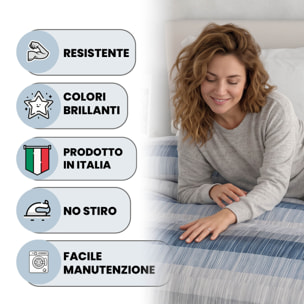 TRAPUNTA INVERNALE INFINITY - 300gr - 100% Microfibra - Made in Italy