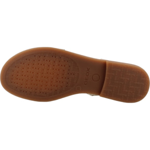Sandalias Niña de la marca GEOX  modelo J SANDAL KARLY ORO