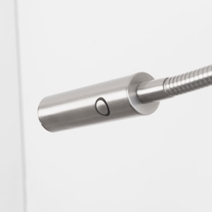 LEDS C4 Luz de lectura Tip LED 4.2 Blanco cálido - 3000K TOUCH DIMMING Níquel satinado 175lm