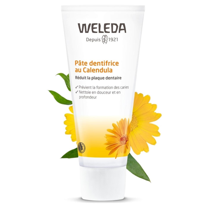 WELEDA - Pâte dentifrice au Calendula - 75 ml
