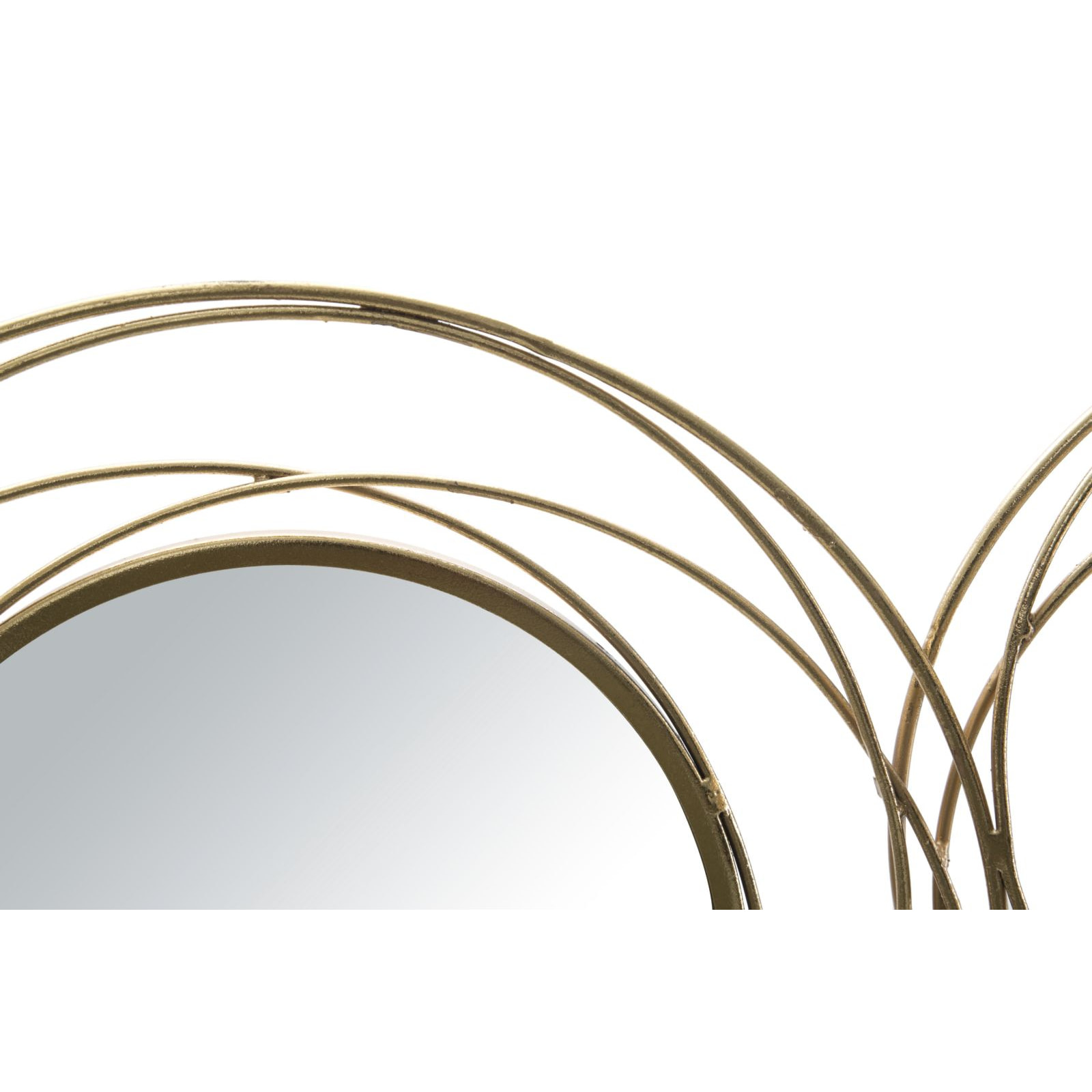 PANNELLO/SPECCHIO GOLD ROUND CM 124,5X4X53,5