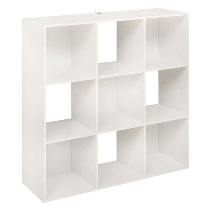 Étagère 9 cases "Mix N' Modul" blanc