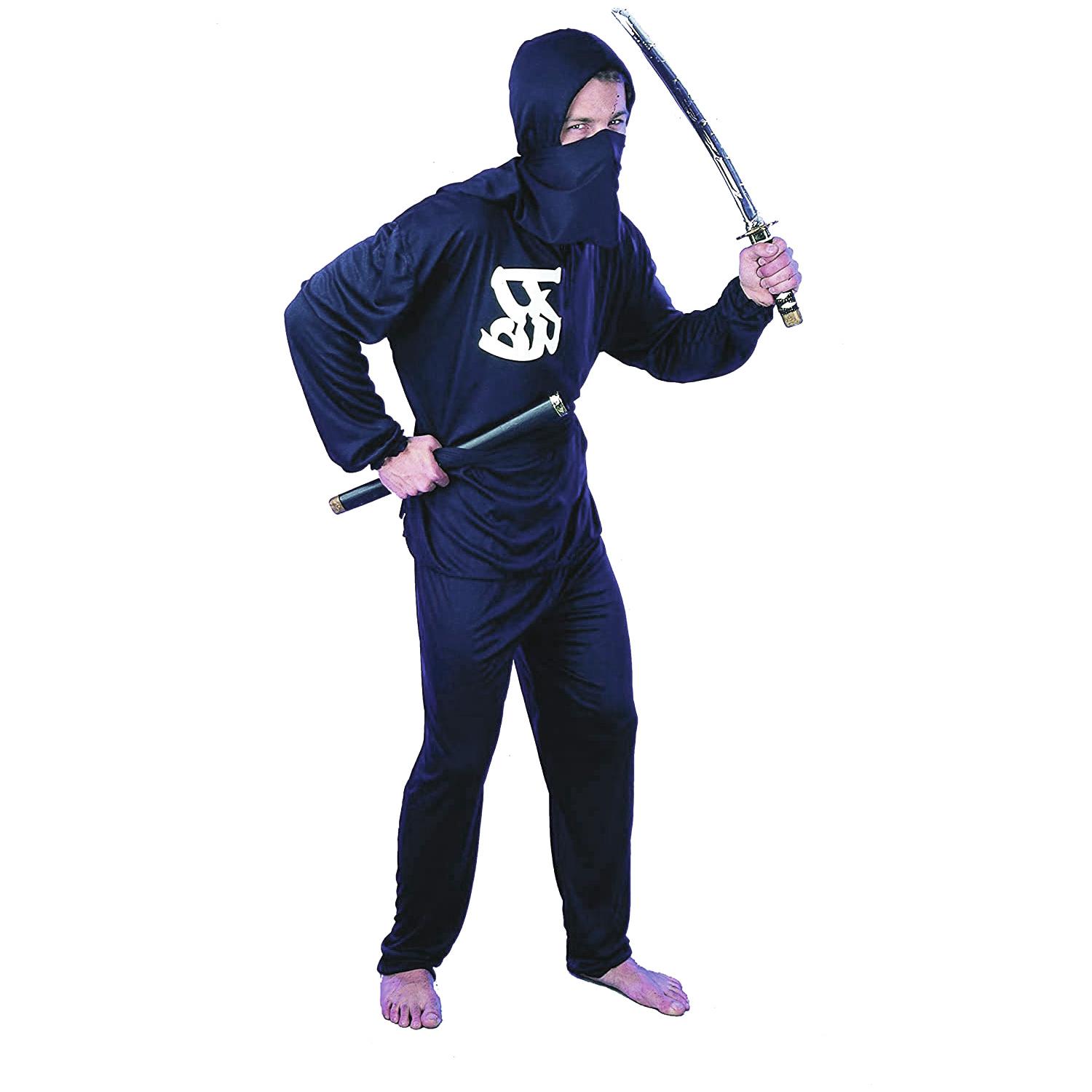 Costume Carnevale Ninja Adulto Uomo Originale