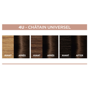 L'Oréal Paris Excellence crème Universal nudes Coloration 4 Châtain