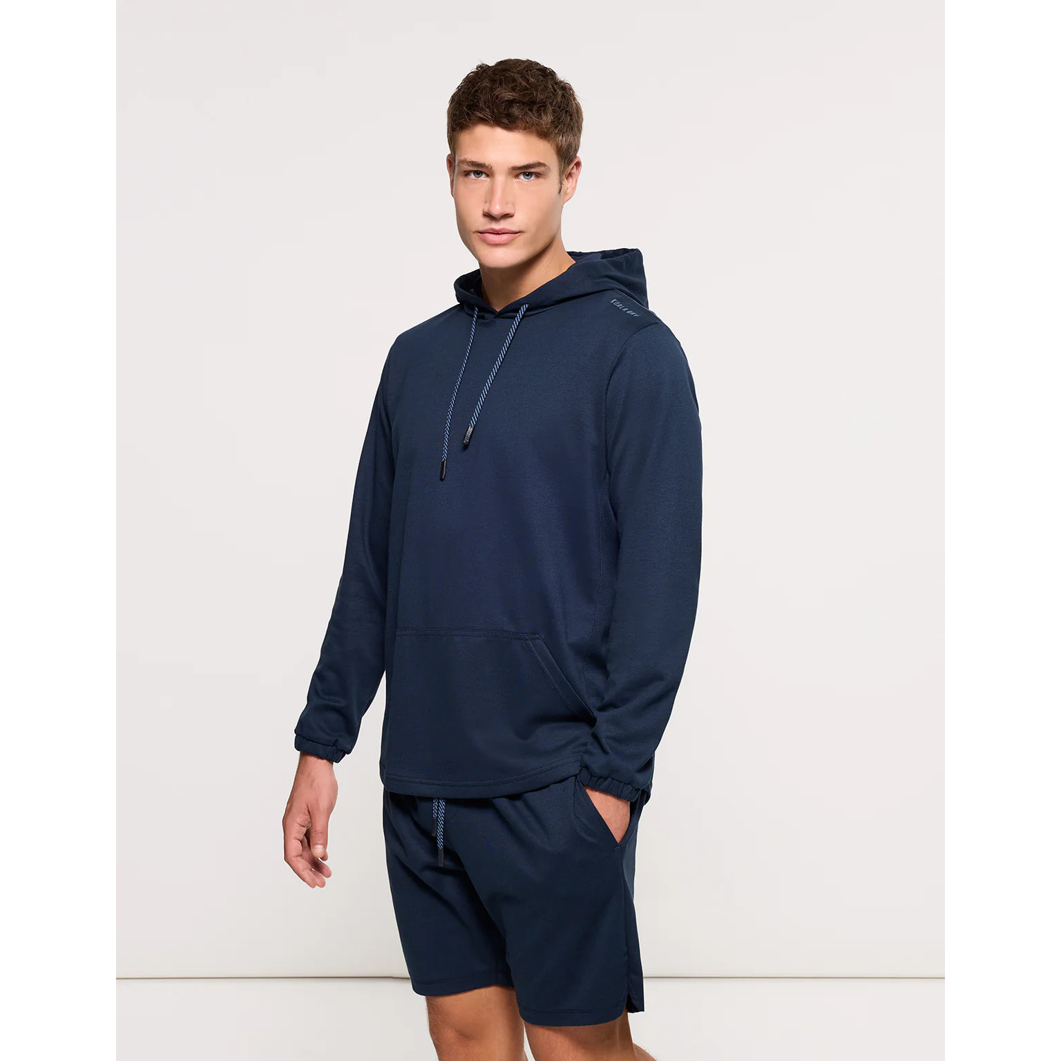 Sudadera con Capucha Azul Marino - Sagle