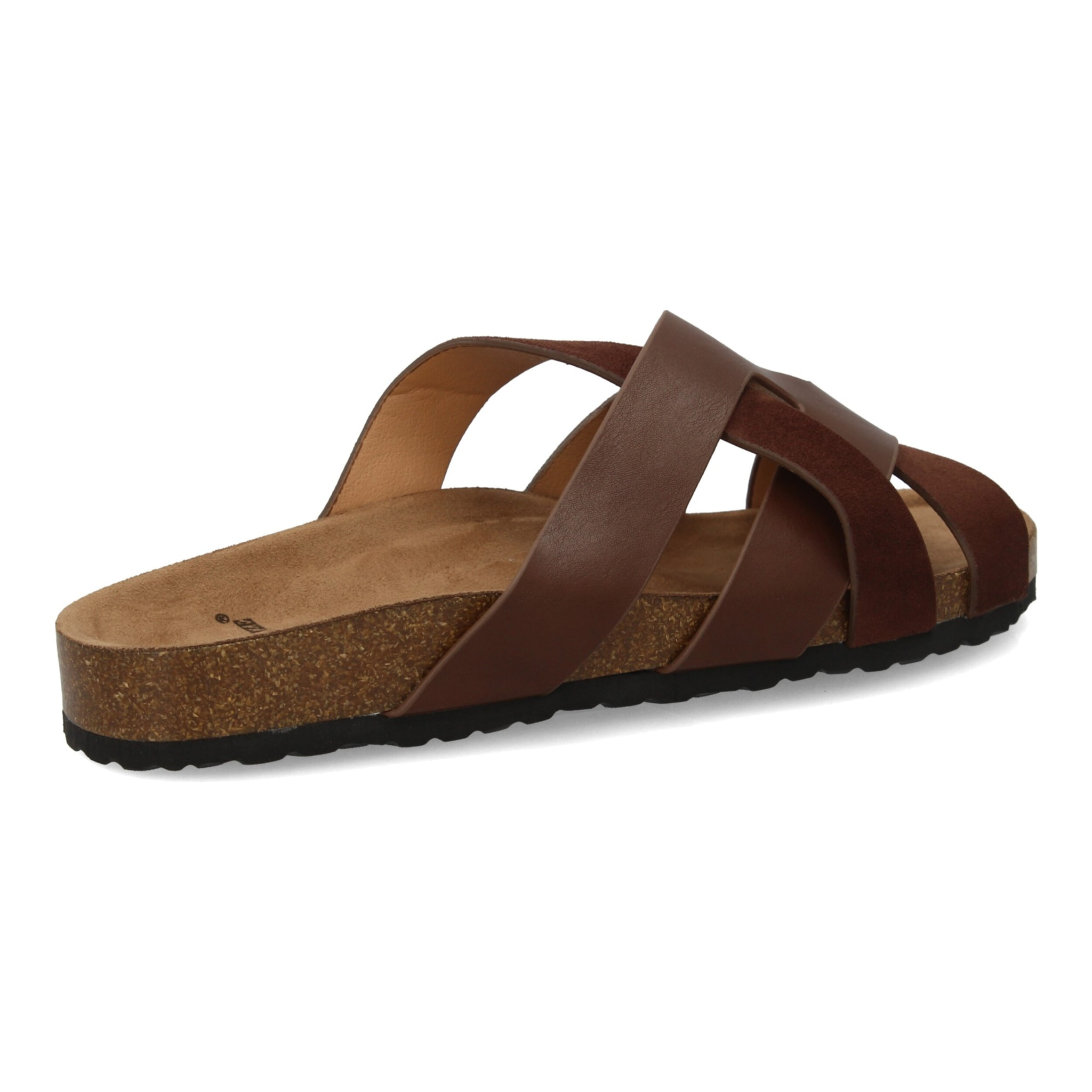 Sandalia para hombre con tiras cruzadas.